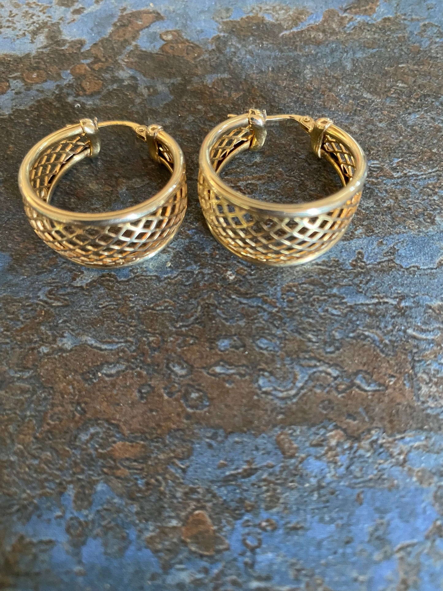 Golden earrings