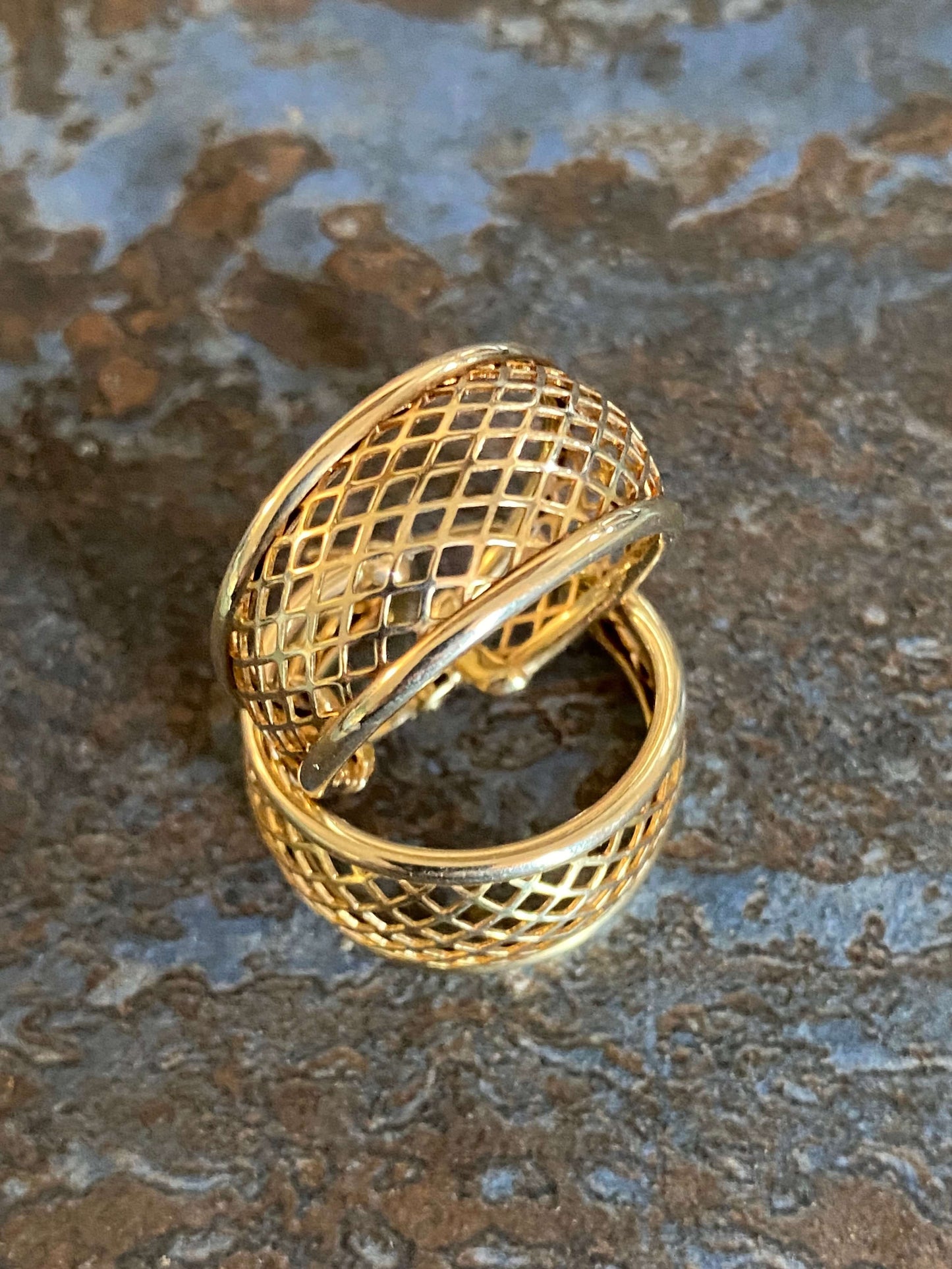 Golden earrings